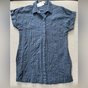 Abercrombie Navy Blue Petite Size XS Dress with Tag